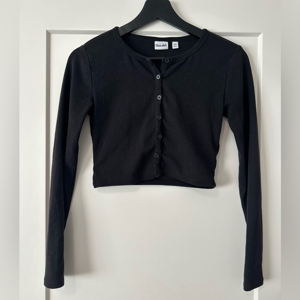 Sunday Best Black Crop Top​
